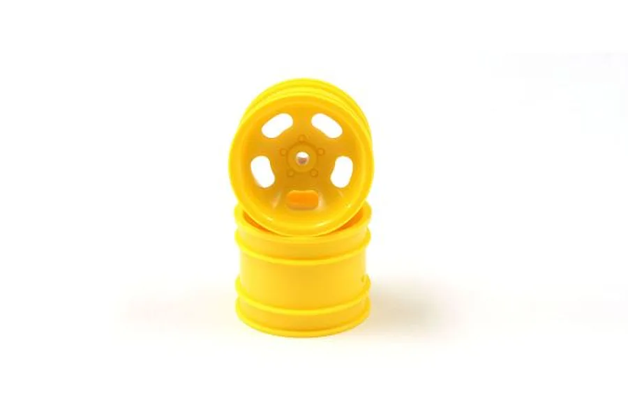 Kyosho 1.7&amp;quot; Yellow Rear Rims - Yellow 2Pcs image 60039