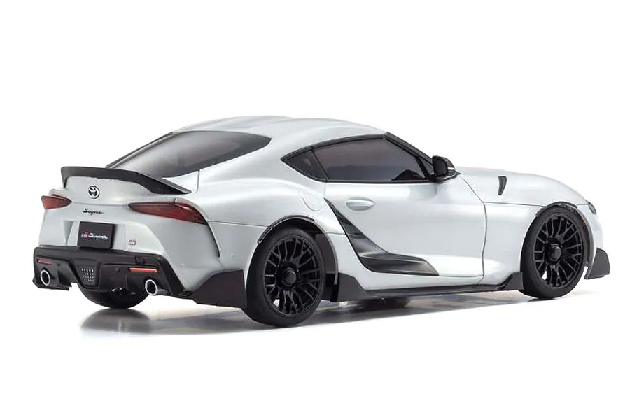 Kyosho Mini-Z Toyota GR Supra TRD Aero Version RC Drift Car Electric AWD RTR - Metallic White image 60054