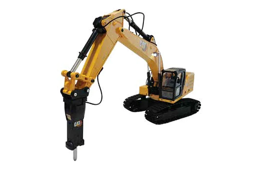 Caterpillar 1/16 320 Excavator w/ Grapple &amp;amp; Hammer Electric RC Excavator image 60057