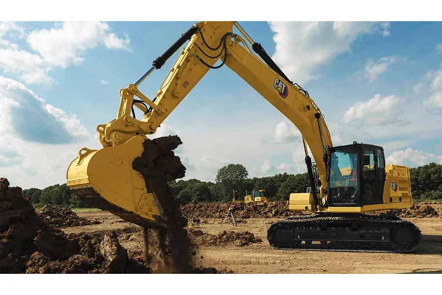 Caterpillar 1/16 320 Excavator w/ Grapple &amp;amp; Hammer Electric RC Excavator image 60061