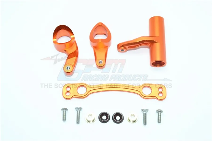 GPM Orange Aluminium Steering Assembly Set image 60069