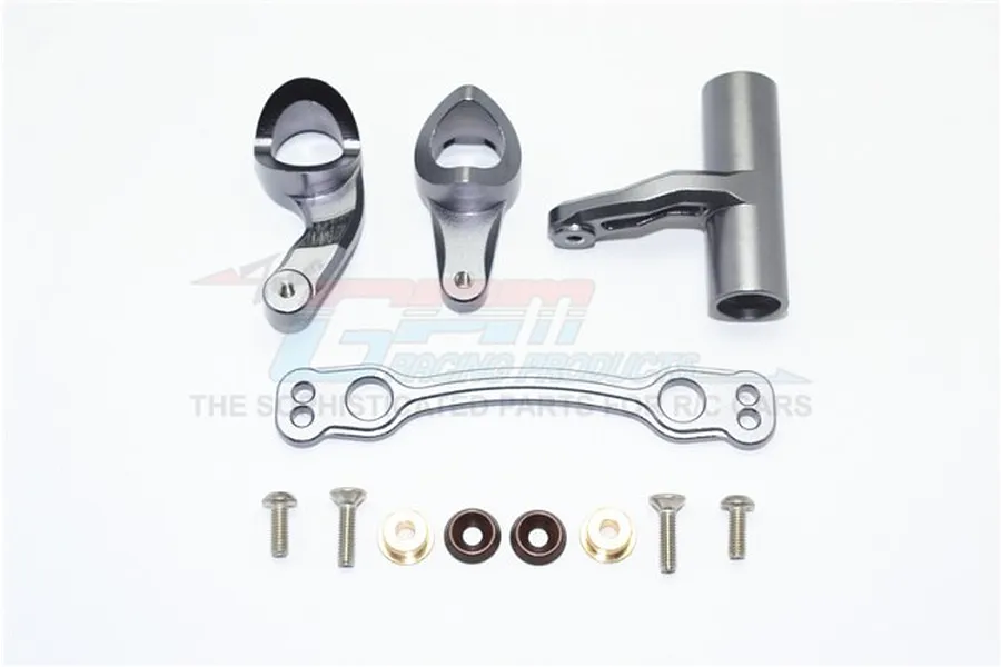 GPM Silver-Grey Aluminium Steering Assembly Set image 60073