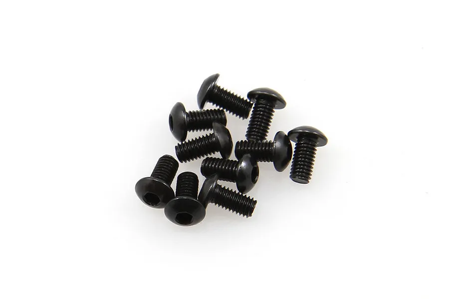 Axial 3x6mm Fine Thread Button Head Screws 10Pcs image 6010
