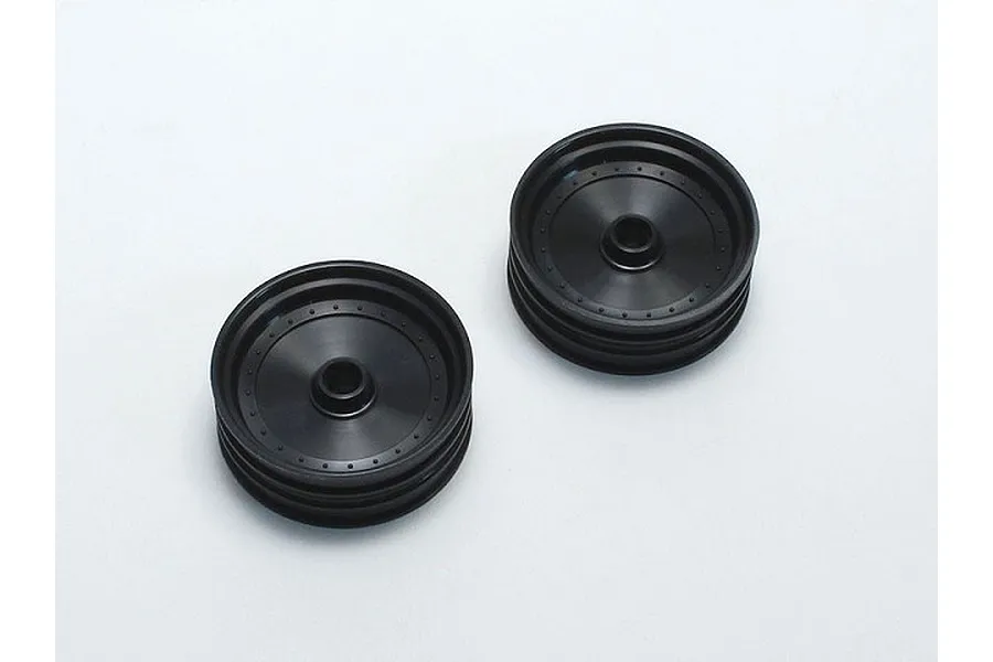 Kyosho 2.0&amp;quot; Black Front Rims 2Pcs image 60106