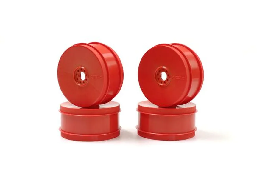 Kyosho Dish Rims - Red 4Pcs image 60116