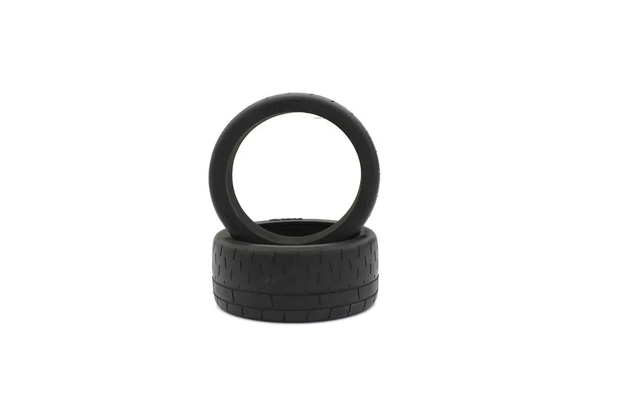 Kyosho 3.0&amp;quot; Grooved Tyres w/ Foam Inserts 2Pcs image 60134
