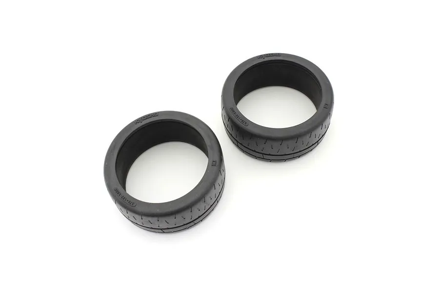 Kyosho 3.0&amp;quot; Grooved Tyres w/ Foam Inserts 2Pcs image 60135