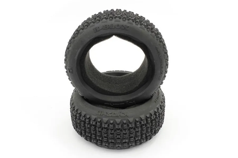 Kyosho 3.3&amp;quot; K BLOX Tyres w/ Foam Inserts 2Pcs image 60138