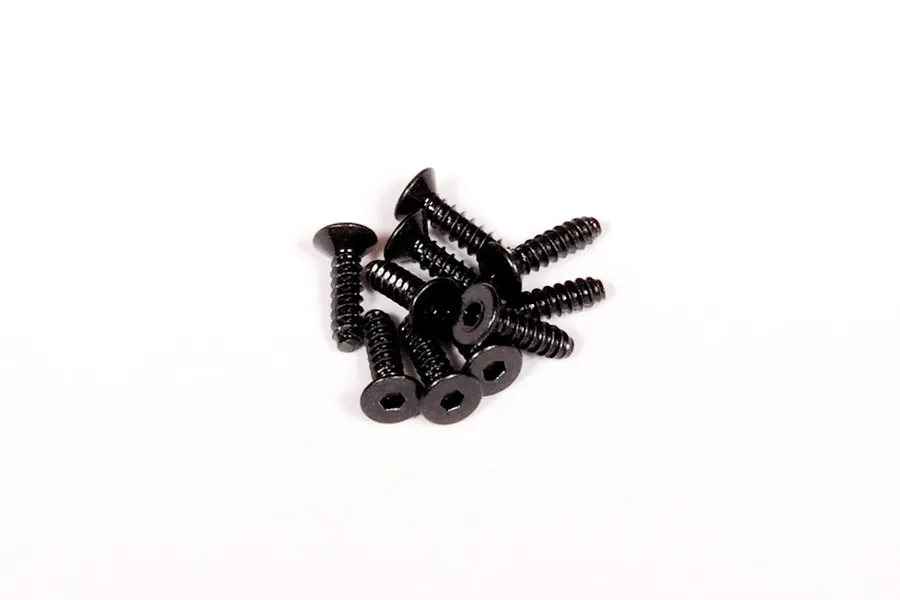 Axial 2.6x10mm Coarse Thread Countersunk Head Screws 10Pcs image 6017