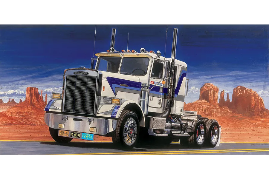 Italeri 1/24 Freightliner FLC Scaled Plastic Model Kit image 60202