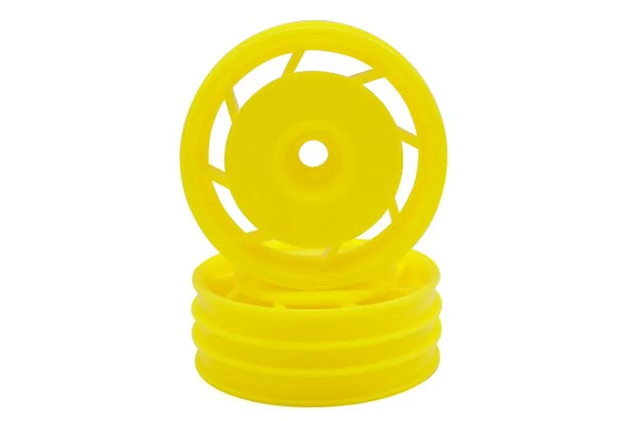 Kyosho 8D Front Rims - Yellow 2Pcs image 60212