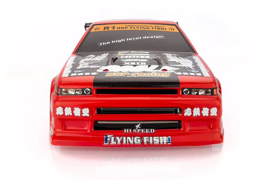 HSP 1/10 On Road Red Painted Body Shell image 60222