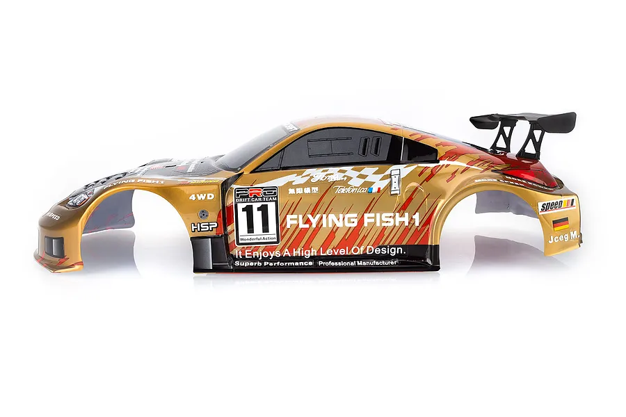 HSP 1/10 On Road Bronze Painted Body Shell image 60227