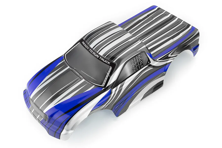 HSP 1/10 Lion Truck Painted Blue Body Shell image 60229