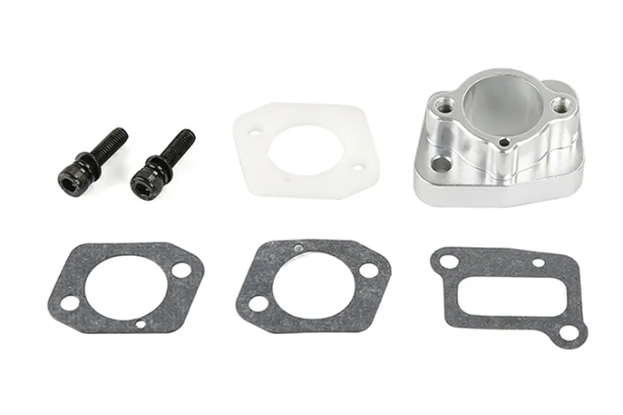 Rovan Silver Aluminium 71cc Intake Manifold Set image 60258