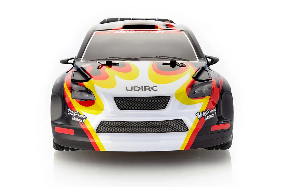 UDI Rally RC Drift Car Electric 4WD 1/16 Scale RTR - Black image 60318