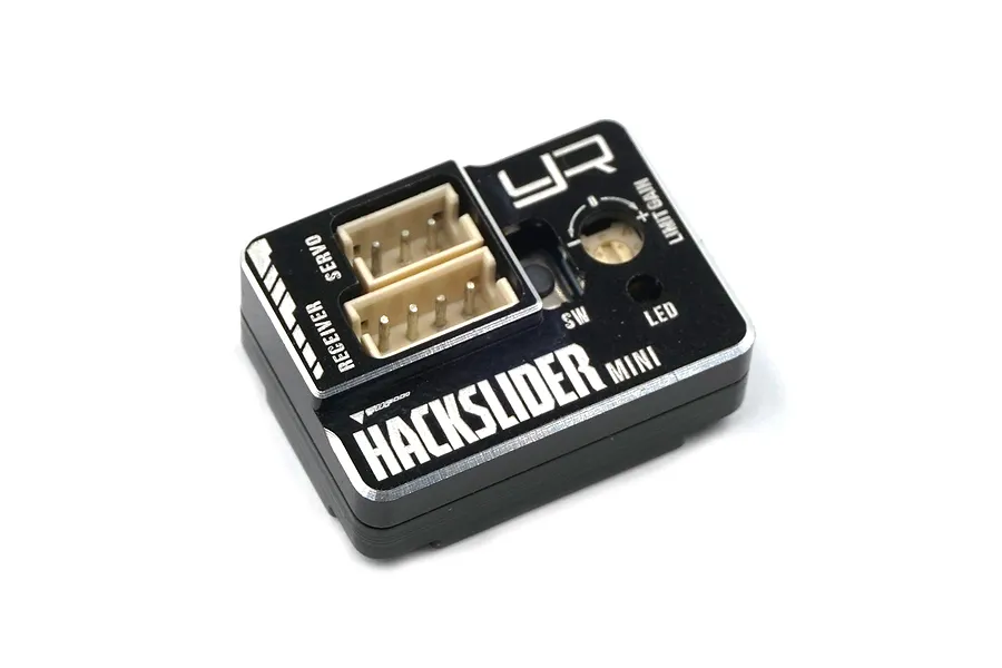 Yeah Racing Black Aluminium Mini Hackslider Adjustable Gyro Drift Stability Control System for Mini-Z and 1/10 image 60347