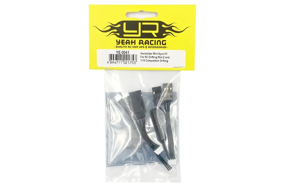 Yeah Racing Black Aluminium Mini Hackslider Adjustable Gyro Drift Stability Control System for Mini-Z and 1/10 image 60348