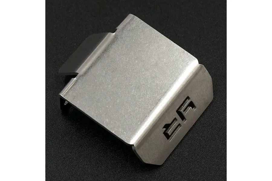 Yeah Racing Stainless Steel Front / Rear Differential Skid Plate For Axial Capra image 60350