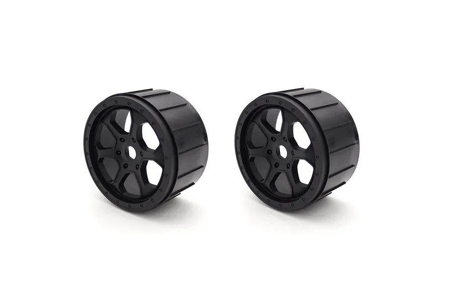 Kyosho 3&amp;quot; Rims - Black 4Pcs image 60384