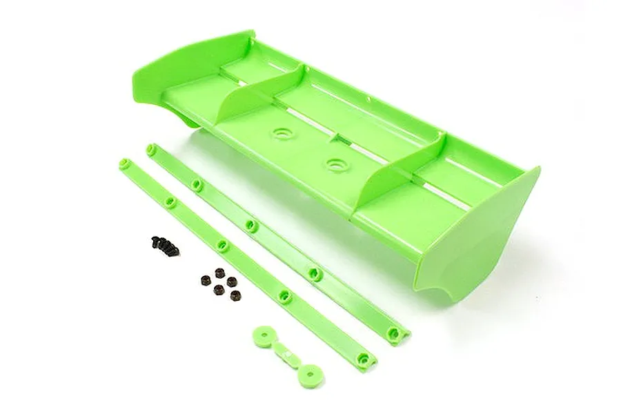 Kyosho 210mm Rear Wing - Fluro Green 1Pc image 60402