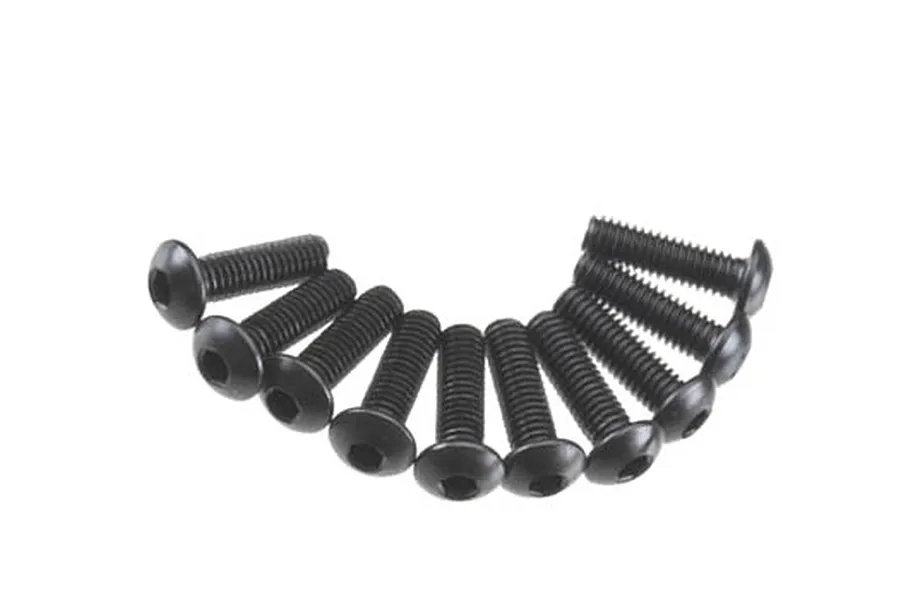 Axial 3x10mm Fine Thread Button Head Screws 10Pcs image 6043