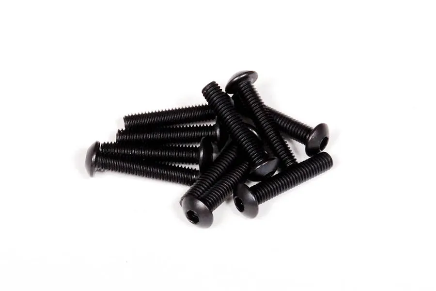 Axial 3x15mm Fine Thread Button Head Screws 10Pcs image 6046