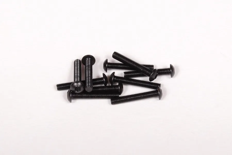 Axial 3x18mm Fine Thread Button Head Screws 10Pcs image 6048