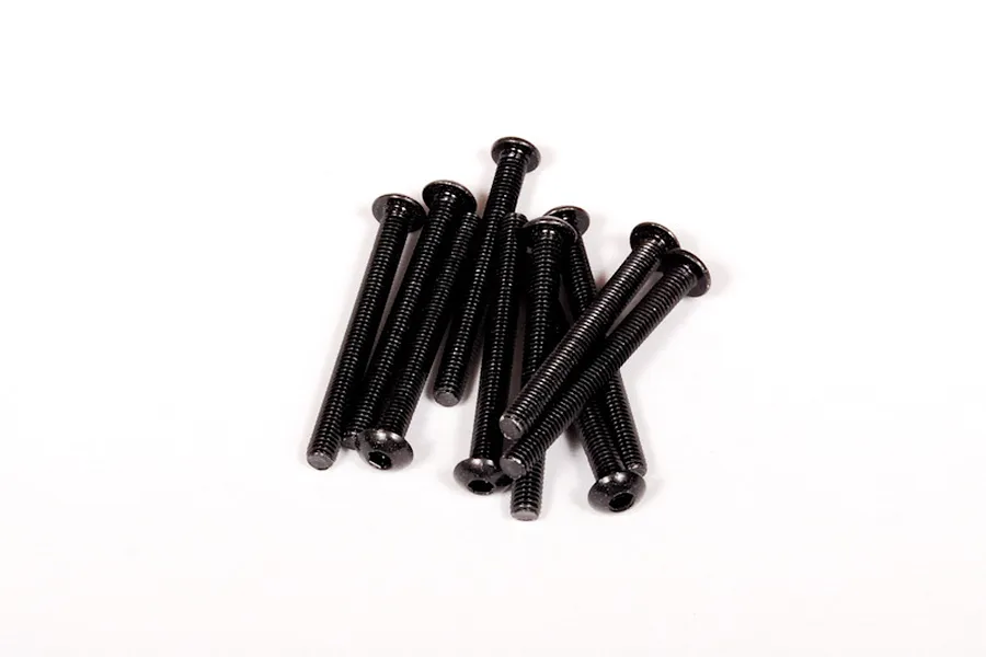 Axial 3x30mm Fine Thread Button Head Screws 10Pcs image 6052
