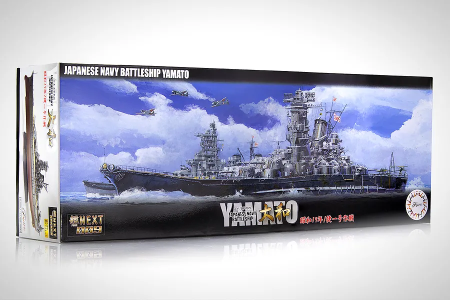 Fujimi 1/700 IJN 1944 Yamato Sho Ichigo Operation Battleship Scaled Plastic Model Kit image 60557