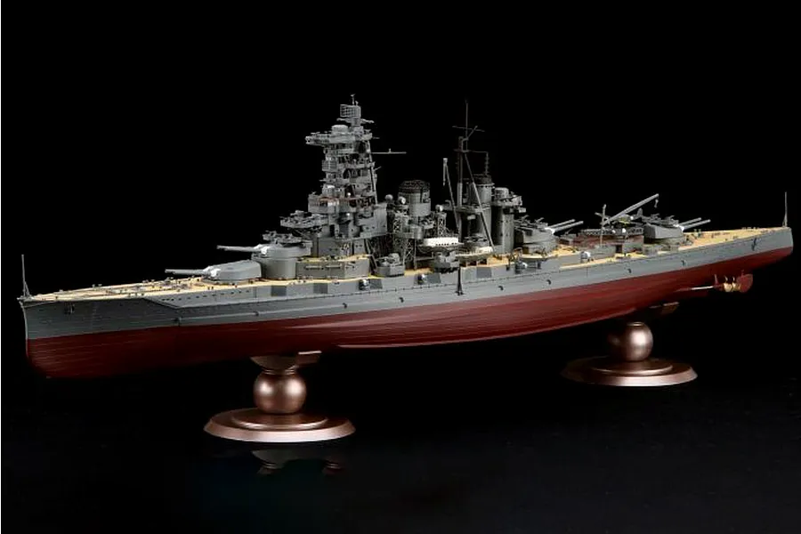 Fujimi 1/350 IJN Kongo/Haruna Sho-Go 1st/3rd Squadron Battleship Scaled Plastic Model Kit image 60566