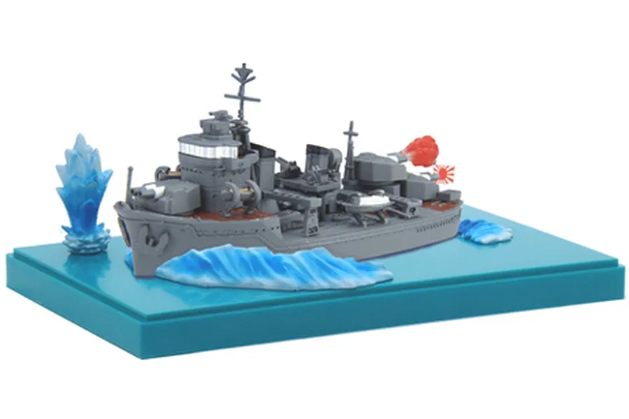 Fujimi 1/Egg Qstyle Chibimaru Ship Kagero Spec Ver (w/Effect Parts) (Qstyle No26) Scaled Plastic Model Kit image 1