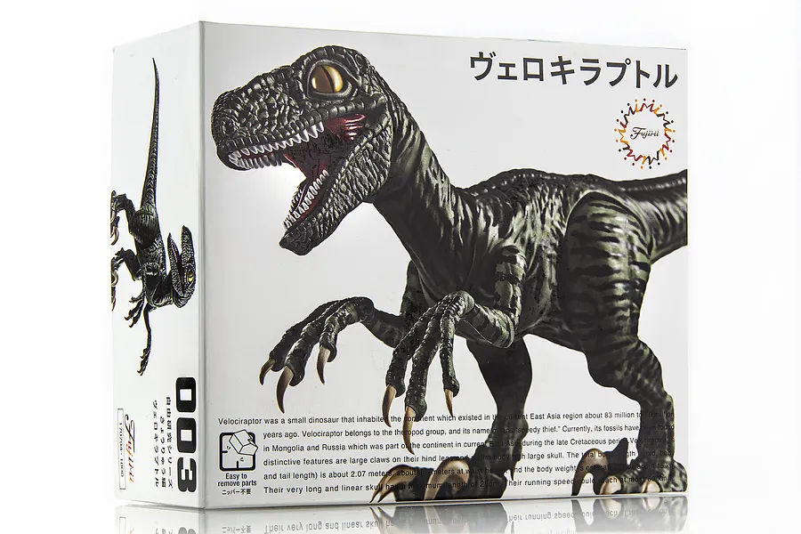 Fujimi Velociraptor Dinosaur Edition (FI No.3) Scaled Plastic Model Kit image 60605