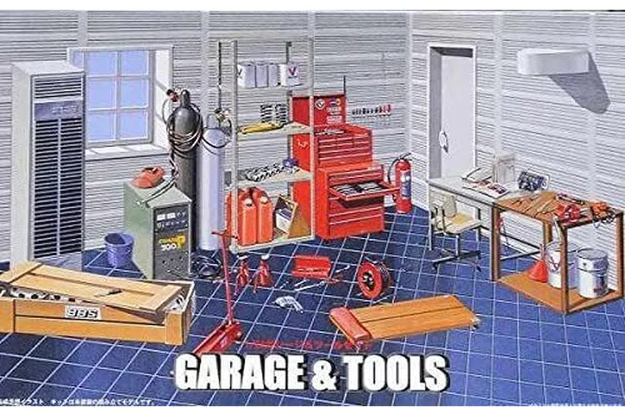 Fujimi 1/24 Garage and Tool Scaled Accessories image 60641