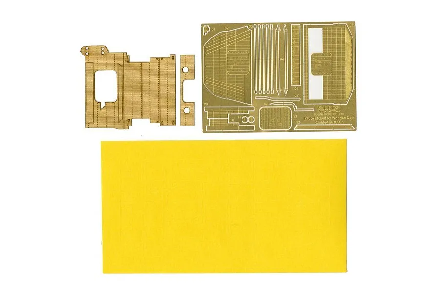 Fujimi 1/Egg Qstyle Wood Deck Seal for Chibimaru Ship Kaga (Q G-UP No16) Scaled Plastic Model Kit image 60686