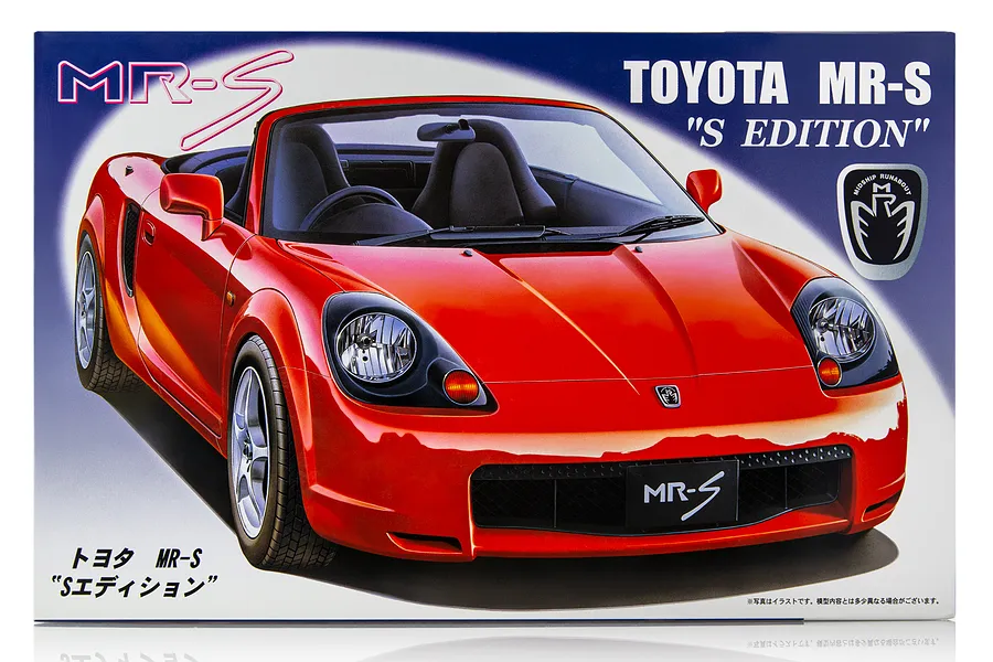 Fujimi 1/24 Toyota MR-S &amp;quot;S Edition&amp;quot; Scaled Plastic Model Kit image 60727