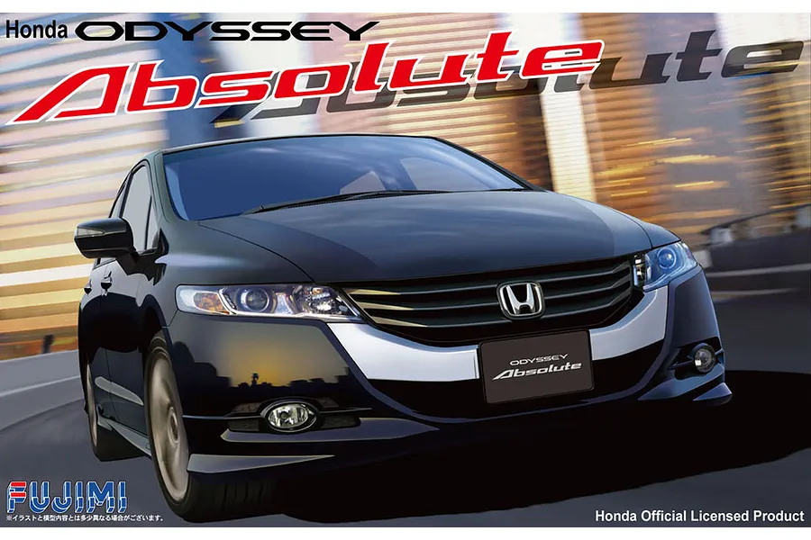 Fujimi 1/24 Honda New Odyssey Absolute Scaled Plastic Model Kit image 1