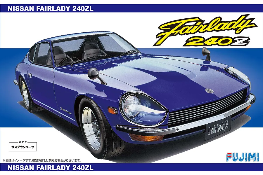 Fujimi 1/24 Nissan Fairlady 240ZL Scaled Plastic Model Kit image 60764