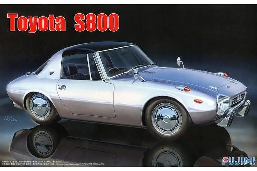 Fujimi 1/24 Toyota S800 Scaled Plastic Model Kit image 60779