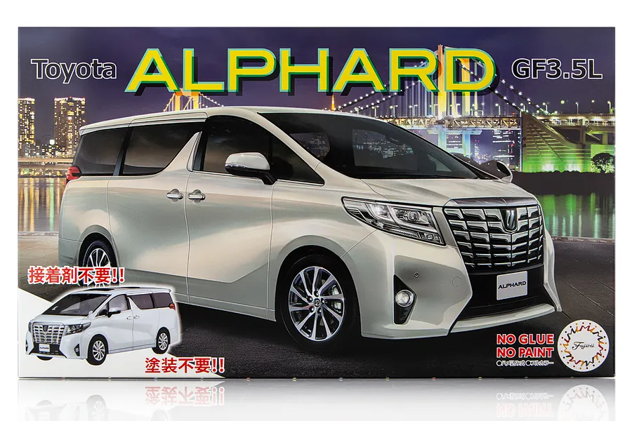 Fujimi 1/24 Toyota Alphard GF3.5L Scaled Plastic Model Kit image 60799