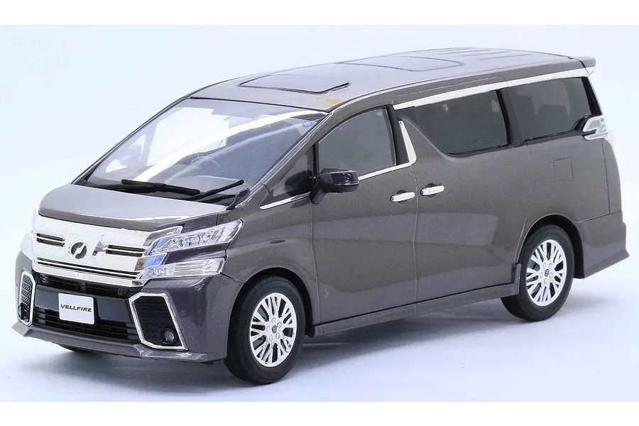 Fujimi 1/24 Vellfire ZA G Edition Special Edition (Grey Metallic) Scaled Plastic Model Kit image 60814