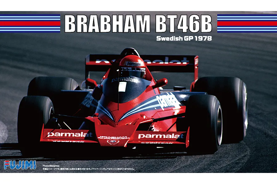 Fujimi 1/20 Brabham BT46B Sweden GP (Niki Lauda/#3 John Watson) F1 Scaled Plastic Model Kit image 60823