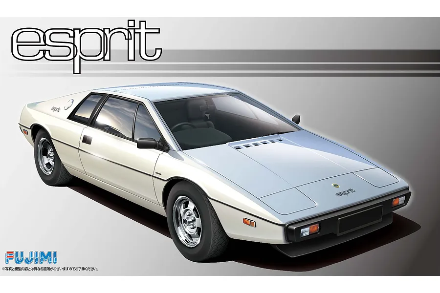 Fujimi 1/24 Lotus Esprit S1 Scaled Plastic Model Kit image 60867