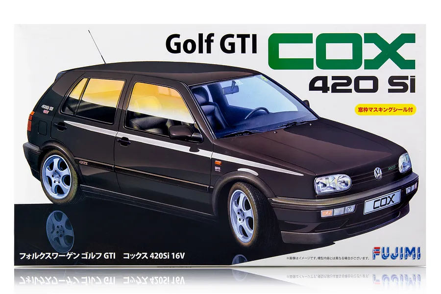 Fujimi VW Golf COX 420Si 16V Scaled Plastic Model Kit image 60882