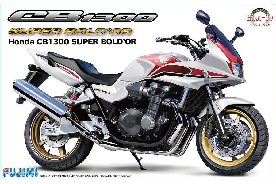 Fujimi 1/12 Honda CB1300 Super Bol d`Or (Bike-No19) Scaled Plastic Model Kit image 60892