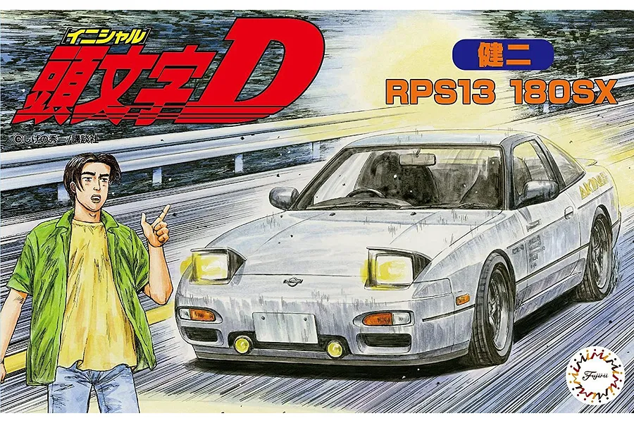Fujimi 1/24 180SX Kenji (ISD-7) Scaled Plastic Model Kit image 60902