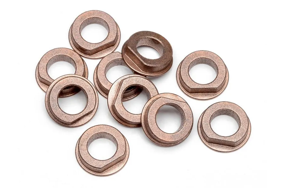 HPI 6x10x3mm Oilite Flanged Bushings 10Pcs image 6094