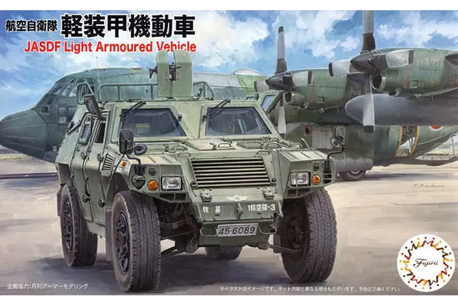 Fujimi 1/72 JASDF Komatsu Light Armored Vehicle Scaled Plastic Model Kit image 60946