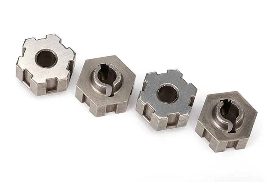 Traxxas Steel 17mm Splined Wheel Hex Adapters image 60955