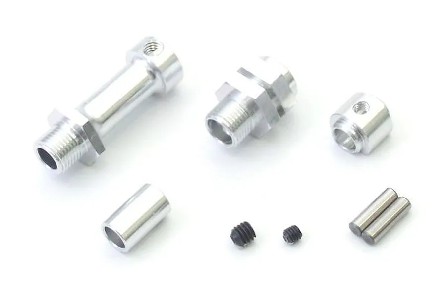 Kyosho Silver Aluminium Rear Hub Set image 60970